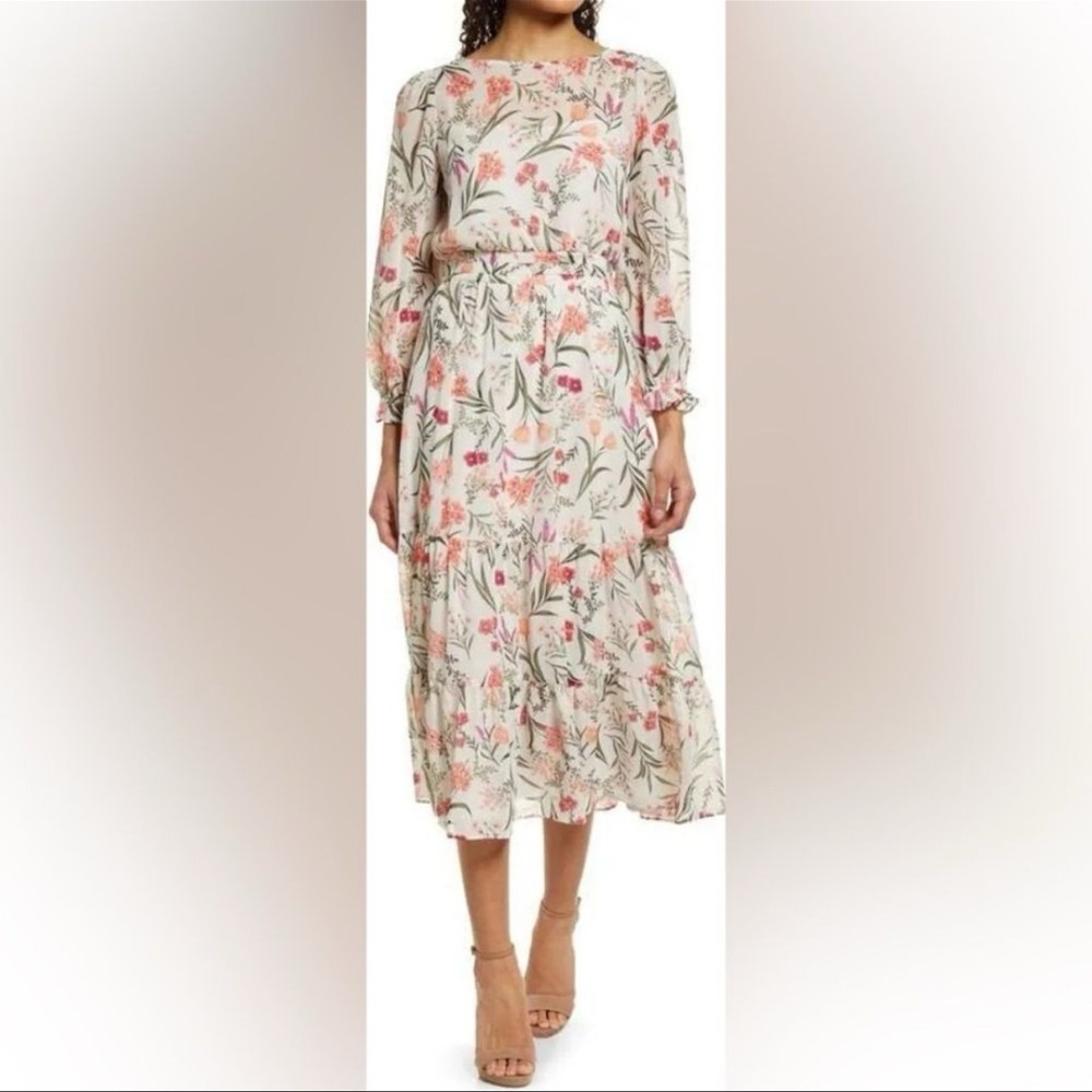 Eliza J Floral Print Women's Dress